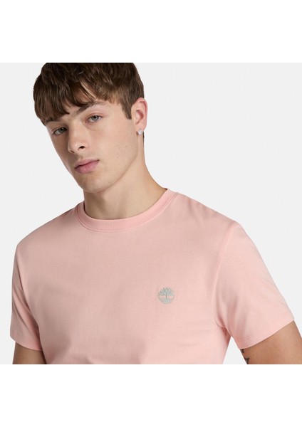 Dunstan Rıver Short Sleeve Tee Erkek Somon Tshirt TB0A2BPRERV1 modelleri