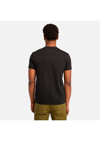 Dunstan Rıver Short Sleeve Tee Erkek Siyah Tshirt TB0A2BPRX651