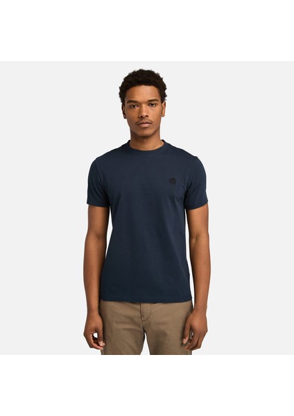 Dunstan Rıver Short Sleeve Tee Erkek Lacivert Tshirt TB0A2BPRZ021