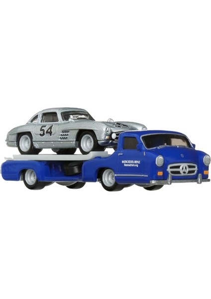 Nessiworld Team Transport Mercedes Benz 300 Sl 55 Blaues Wund HRV48