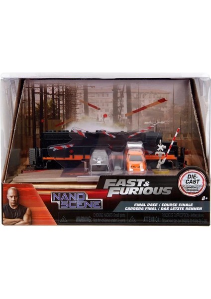 253203094 Jada Fast Furious Nano Tren Sahnesi Dioraması
