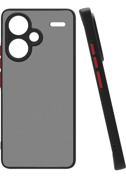 Xiaomi Redmi Note 13 Pro Plus 5g Uyumlu Kılıf Kamera Korumalı Arka Yüzeyi Mat Leke Izi Tutmaz Kapak