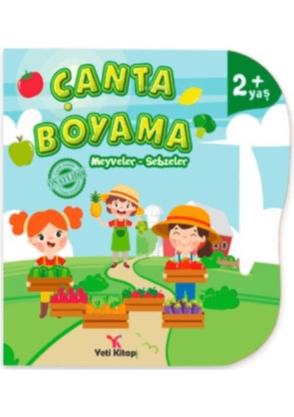 Çanta Boyama / Meyveler, Sebzeler - Feyyaz Ulaş