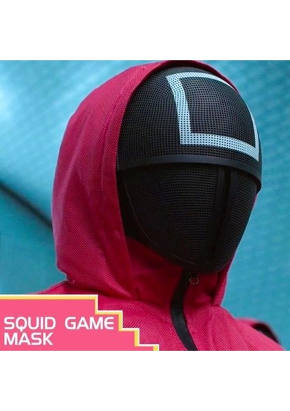 Orijinal Squid Game Maskesi Kalamar Oyun Maskesi
