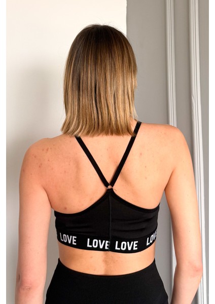 Kadın Love Yazılı Büstiyer modelleri