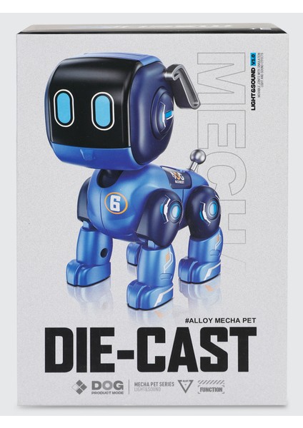 Işıklı ve Sesli Robot Köpek Mavi fiyatları