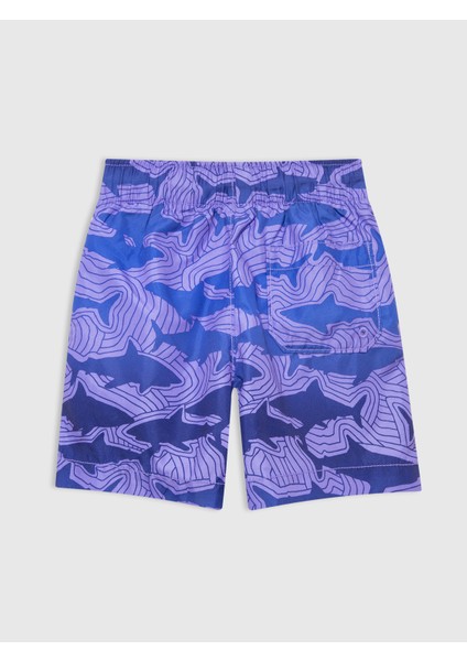 Erkek Çocuk Mavi Renk Geçişli Mayo modelleri