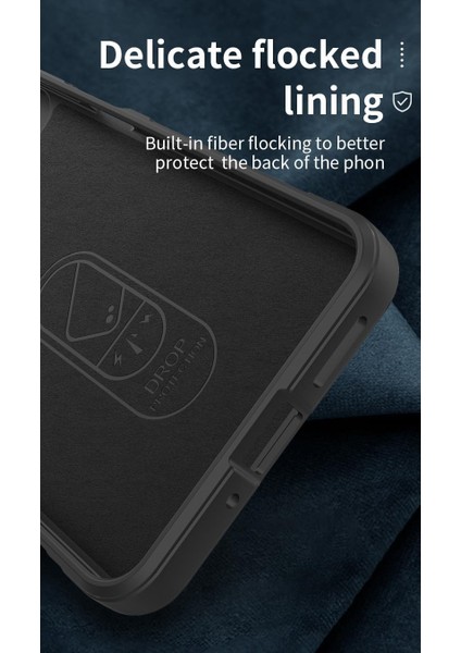 Xiaomi Poco C65 Uyumlu Kılıf Kamera Korumalı Içi Kadife Leke Bırakmaz Dalga Desenli Kapak fiyatları