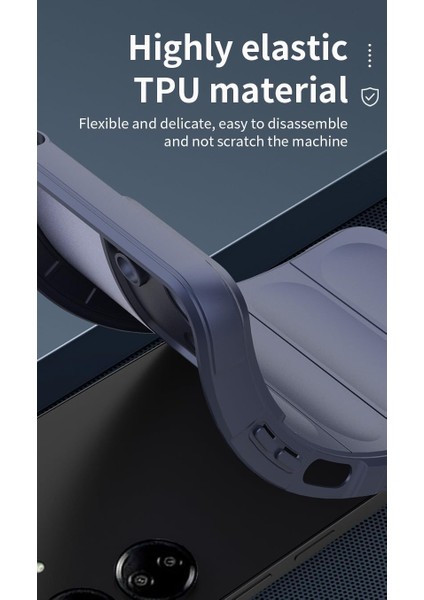 Xiaomi Poco C65 Uyumlu Kılıf Kamera Korumalı Içi Kadife Leke Bırakmaz Dalga Desenli Kapak modelleri