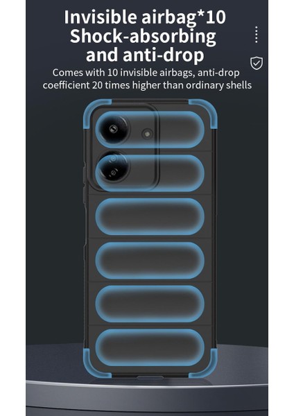 Xiaomi Poco C65 Uyumlu Kılıf Kamera Korumalı Içi Kadife Leke Bırakmaz Dalga Desenli Kapak indirimleri