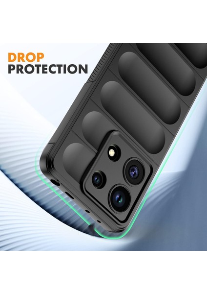 Xiaomi Redmi Note 13 4g Uyumlu Kılıf Kamera Korumalı Içi Kadife Leke Bırakmaz Dalga Desenli Kapak modelleri