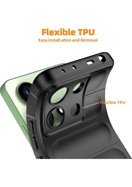 Xiaomi Redmi Note 13 4g Uyumlu Kılıf Kamera Korumalı Içi Kadife Leke Bırakmaz Dalga Desenli Kapak fırsatları