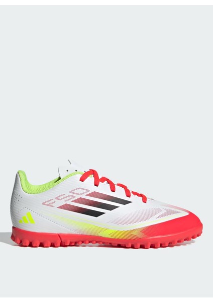 Beyaz -Kırmızı Erkek Çocuk Futbol Ayakkabısı IE3732-F50 Club Tf J