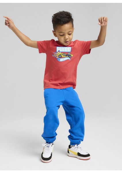 Kırmızı Erkek Çocuk T-Shirt 63006915-PUMA x Hot Wheels Graphic