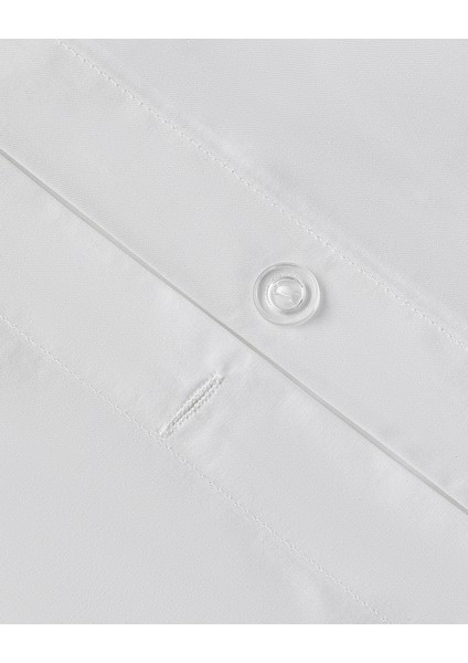 Pure Essence Nakışlı Pamuk Çift Kişilik Nevresim Takımı 200X220 cm Beyaz indirimleri