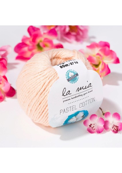 Pastel Cotton Yavruağzı El Örgü İpi- L056 - 33617