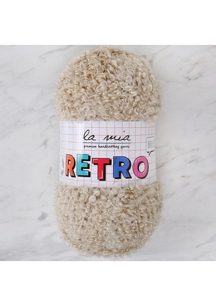 Retro Bej El Örgü İpi- LM1013