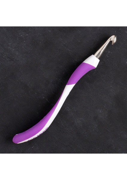 Swing 8mm 16cm Mor Ergonomik Yün Tığ - 140-7