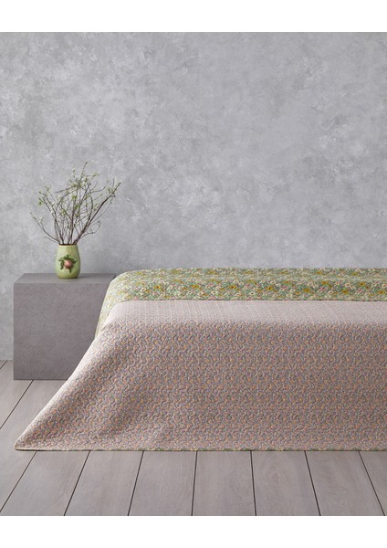 Enchanted Harmony Çift Kişilik Çok Amaçlı Örtü 200X220 cm Yeşil