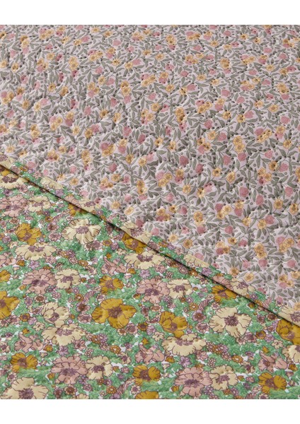 Enchanted Harmony Çift Kişilik Çok Amaçlı Örtü 200X220 cm Yeşil