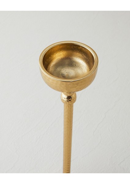 Vera Metal Şamdan 3,5 x 3,5 x 16 cm Gold fiyatları