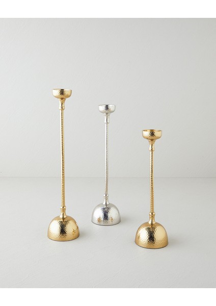 Vera Metal Şamdan 3,5 x 3,5 x 16 cm Gold modelleri