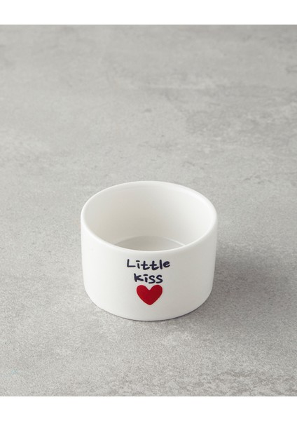 Lovely Stoneware 4'lü Çerezlik 6,5 cm Kırmızı fiyatları