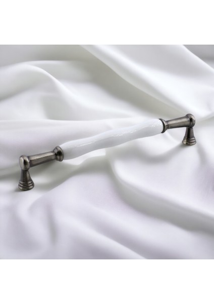 Anav Porselen Antik Nikel Kulp 192 mm Mobilya Çekmece Mutfak Dolabı Dolap Kapak Kulpu indirimleri