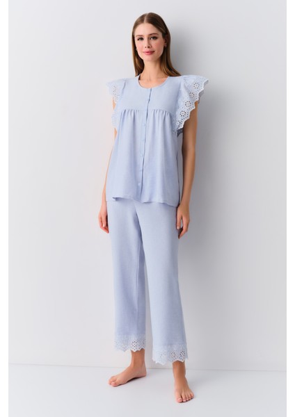 Lalin Maskülen Pijama Takımı
