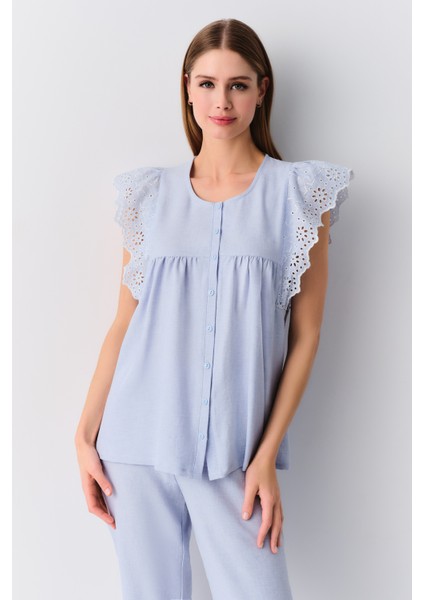 Lalin Maskülen Pijama Takımı