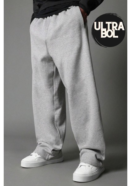 Ultra Bol Tarz Baggy Eşofman Altı Ayarlanabilir Paçalı Ister Düz Ister Jogger Paça