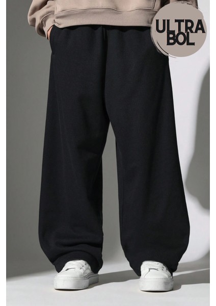 Ultra Bol Tarz Baggy Eşofman Altı Ayarlanabilir Paçalı Ister Düz Ister Jogger Paça