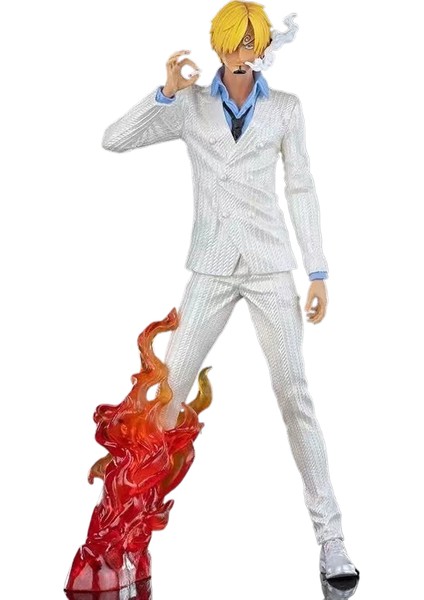 Fantasy Sanji King Of Thieves Figürleri Gk Büyük Siyah Ayak Shangeisha Kutulu Anime Modeli Süsler Heykeli (Yurt Dışından)