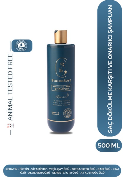 Şampuan / Yoğun KeratinBiotin Bakım Şampuanı 500 ml