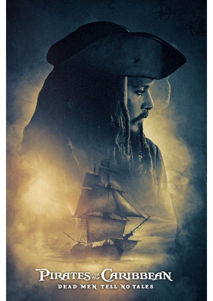 Pirates Of The Caribbean Dead Men Tell No Tales (2017) 8 (Folyo / Afiş / Poster) 5080 ( 50 Cm X 70 Cm )