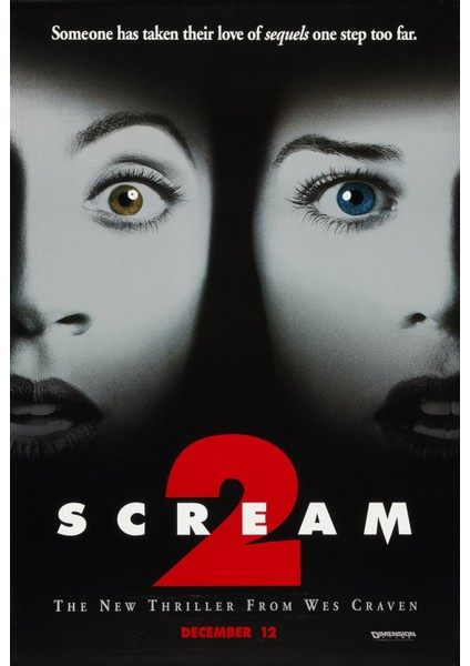 Scream 2 (1997) 1 (Folyo / Afiş / Poster) 5646 ( 50 Cm X 70 Cm )