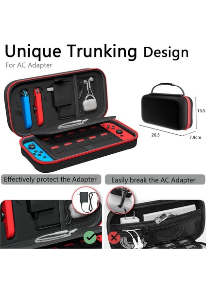 Çok Fonksiyonlu Nintendo Switch OLED Kolu Için Kart Askı Saklama Kutusu (Yurt Dışından) indirimleri