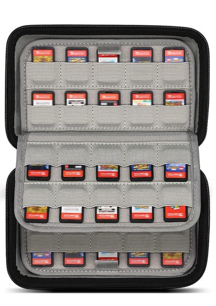 80 Cardog Naylon Malzeme Switch OLED Oyun Kartı Saklama Kutusu Için (Yurt Dışından)