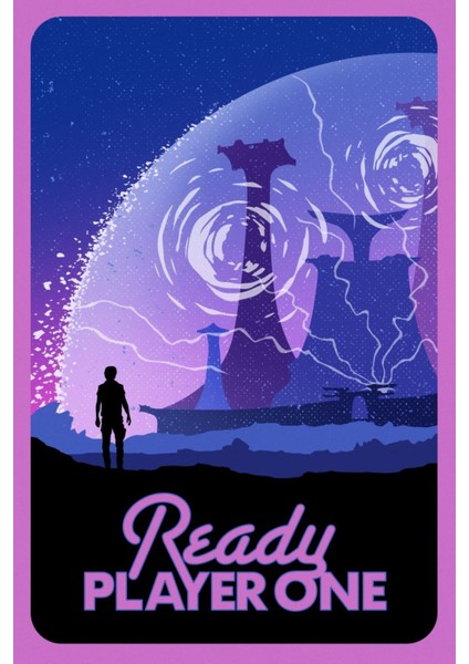 Ready Player One (2018) 5 (Folyo / Afiş / Poster) 5328 ( 50 Cm X 70 Cm )