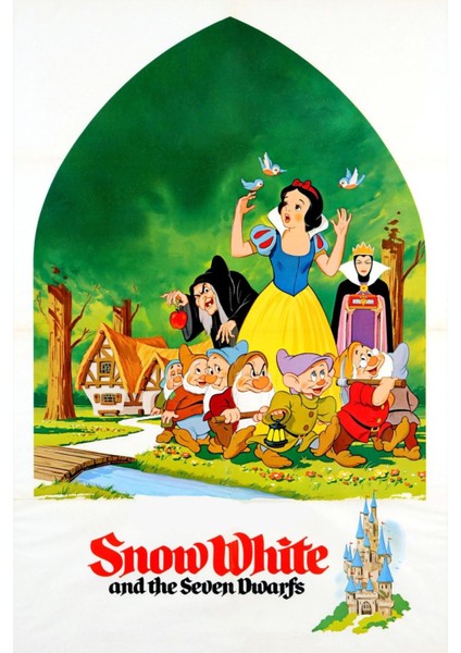 Snow White And The Seven Dwarfs (1937) 5 (Folyo / Afiş / Poster) 5801 ( 50 Cm X 70 Cm )