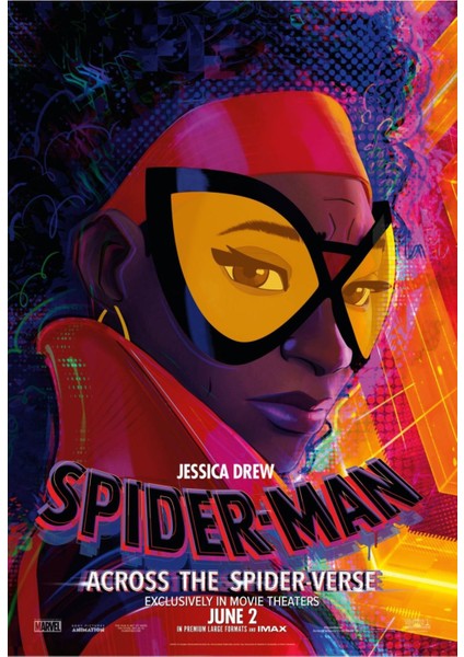 Spider-Man Across The Spider-Verse (2023) 0001 (Folyo / Afiş / Poster) 5917 ( 50 Cm X 70 Cm )
