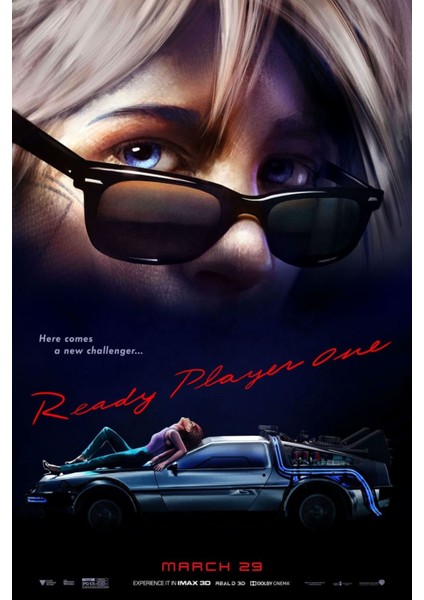 Ready Player One (2018) 3 (Folyo / Afiş / Poster) 5326 ( 50 Cm X 70 Cm )