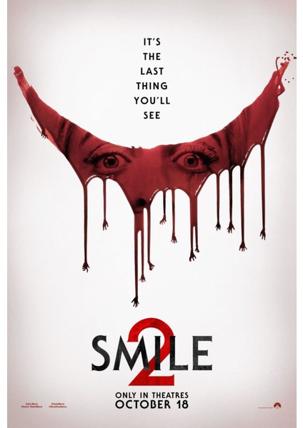 Smile 2 (2024) 0003 (Folyo / Afiş / Poster) 5781 ( 50 Cm X 70 Cm )