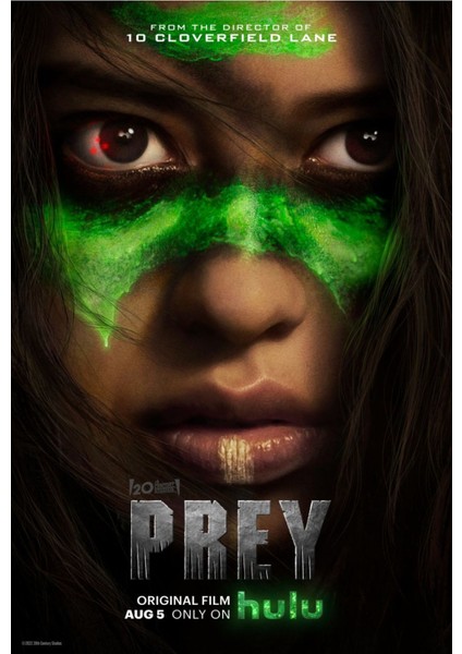 Prey (2022) 3 (Folyo / Afiş / Poster) 5195 ( 50 Cm X 70 Cm )