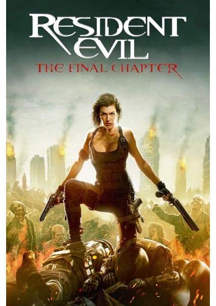 Resident Evil The Final Chapter (2017) 1 (Folyo / Afiş / Poster) 5408 ( 50 Cm X 70 Cm )