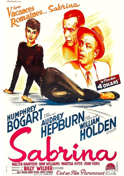 Sabrina (1954) 1 (Folyo / Afiş / Poster) 5548 ( 50 Cm X 70 Cm )