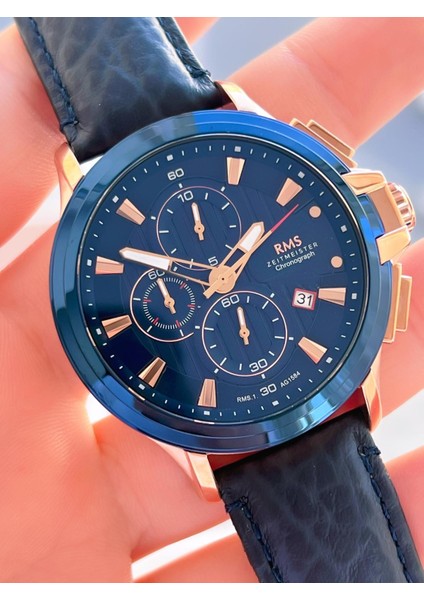 Rms Romanson Deri Kordon Iç Fonksiyonları Aktif 5 Atm Suya Dayanıklı Erkek Kol Saati AG.1584.05 modelleri