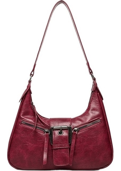Retro Kadın Omuz Çantası Crossbody Çanta (Yurt Dışından)