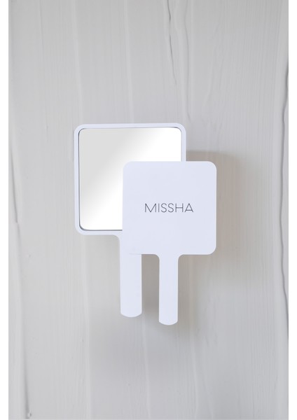 Şık Tasarımlı Beyaz El Aynası Mirror Square (White) modelleri