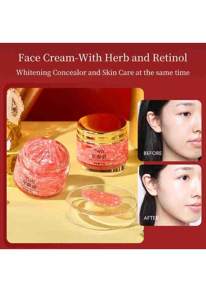 Ejderha Kanı Bitkisi Yüz Kremi (Collagen, Vitamin E,b3,b5,retinol) 50G fırsatları